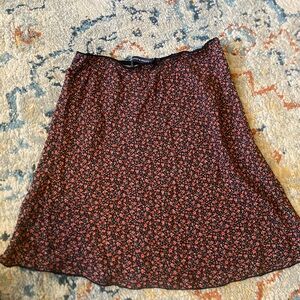 Brandy Melville mini floral skirt